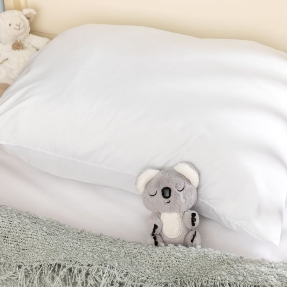 image 1 of Anti Allergy Soft Touch Junior Toddler Childrens Cot Pillow White