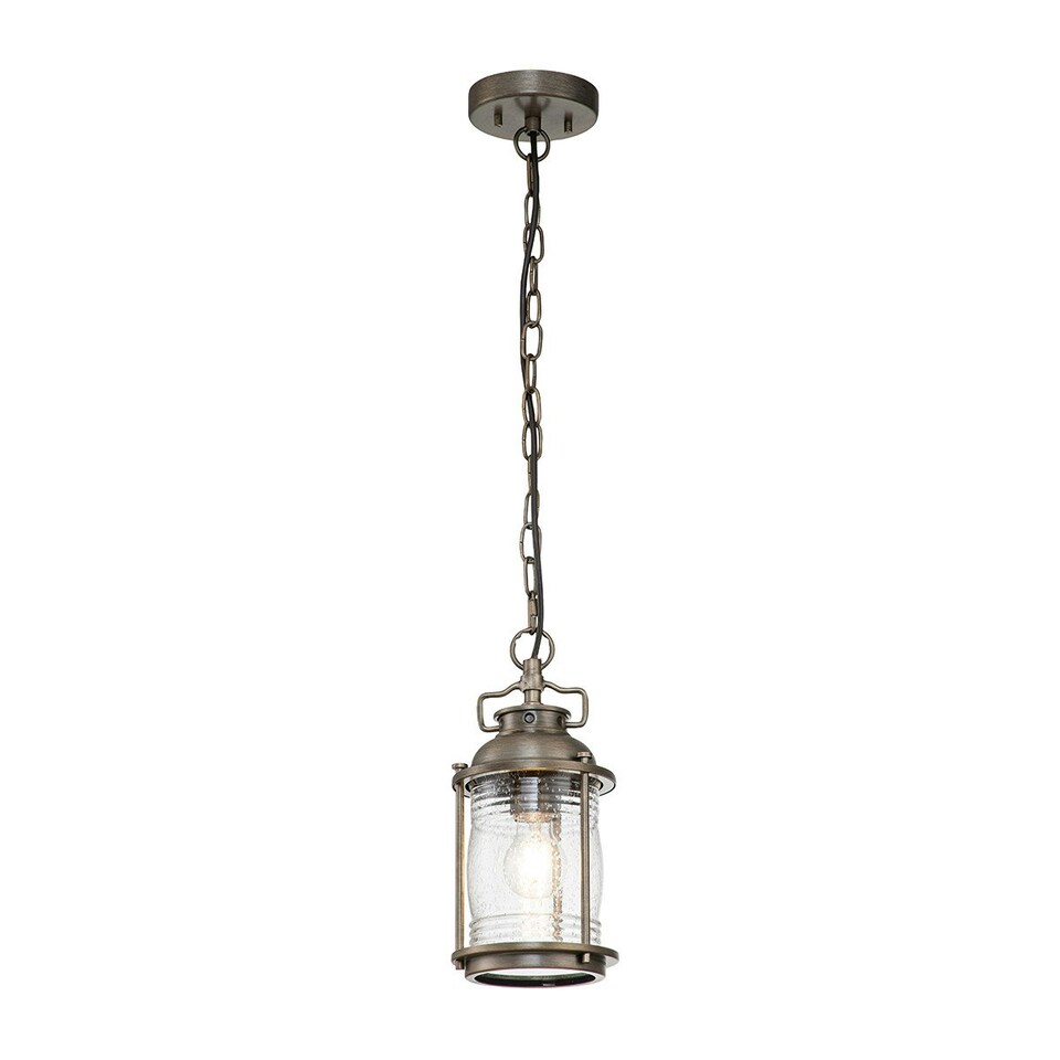 image 1 of Kichler Ashland Bay Outdoor Pendant Ceiling Light Burnished Bronze, IP44