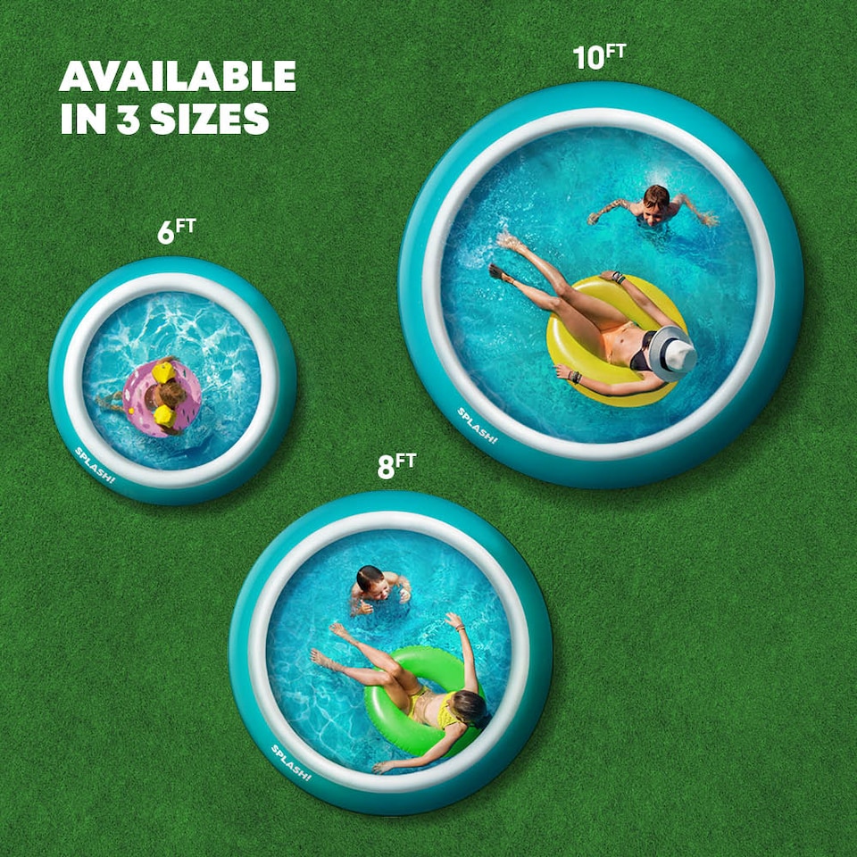 image 1 of AquaRing Inflatable Pool - 10ft