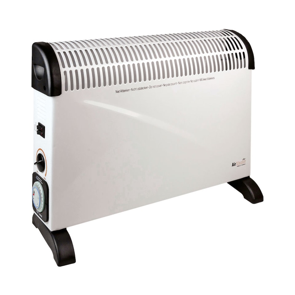 image 1 of 2kW Convector Heater with Timer 3 Heat Settings Adjustable Thermostat Frost Protection HC2TIM