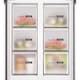 image 6 of HYE 403 Litre Frost Free French Door American Fridge Freezer, 70cm, Black - RF01AMFD403B07