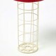 image 4 of Homescapes Tall Red Mushroom Hanging Bird Feeder