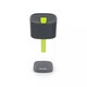 image 1 of CALITEK Knife Block Universal Kitchen Knife Holder Rack with Sharpener Grey