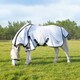 image 2 of Gallop Equestrian Ponie Dual 5-Point Fly Rug & Neck Set White | Size: 4ft 6
Colour: White