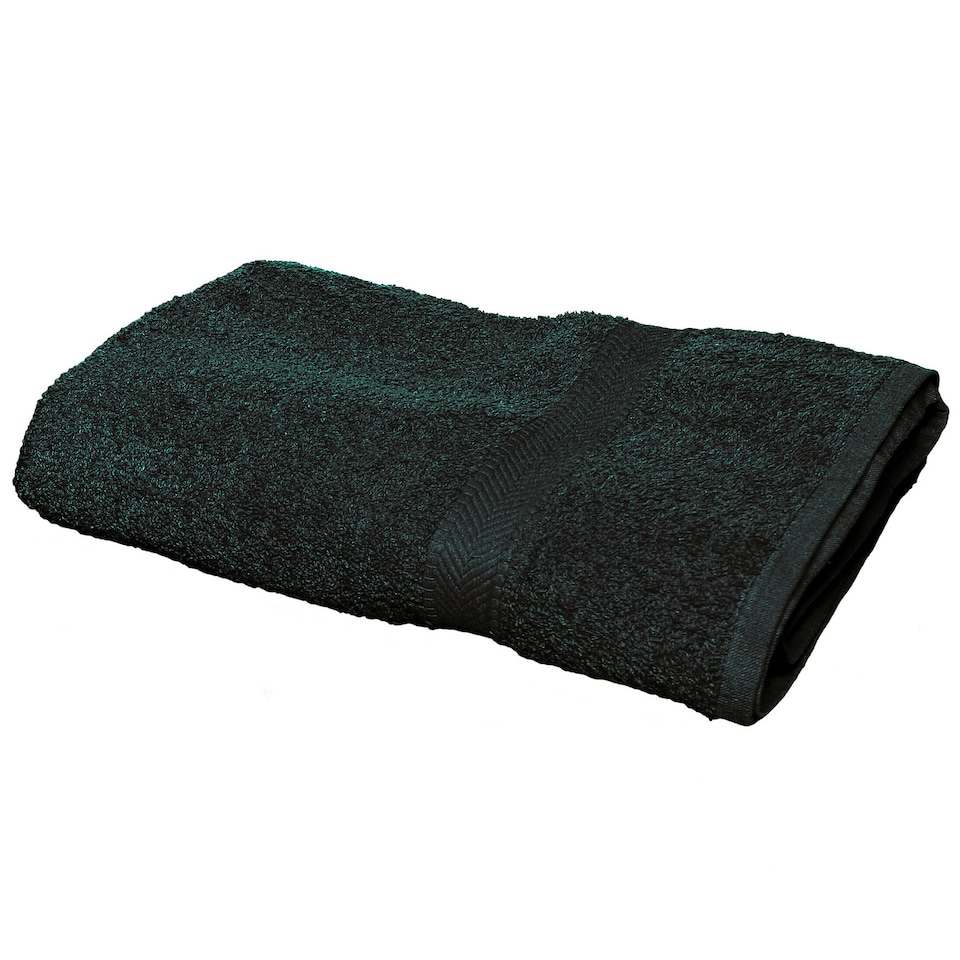Towel City Luxury Range 550 GSM - Bath Sheet (100 X 150CM) - Black - One Size