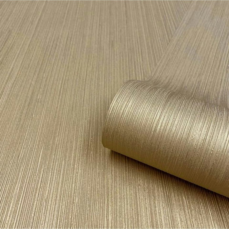 image 1 of Belgravia Amara Metallic Textured Wallpaper - Gold - One Size Gold