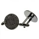 image 1 of Chelsea FC Ion Plated Cufflinks - Black - One Size