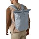 image 2 of Quadra Roll Top Waterproof 14L Backpack - Blue Grey - One Size