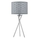 image 3 of Set of 2 Chrome Tripod Table Lamps Base Only | Chrome | Medium | 2