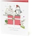 image 3 of Granddaughter Penguins Hand Finished Christmas Card