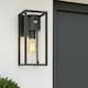 image 5 of CGC ZOEY PIR Anthracite Dark Grey E27 Outdoor Wall Light Clear Diffuser IP54 Grey