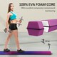 image 4 of SPORTNOW 7.7FT Folding Gymnastics Balance Beam with Anti-Slip Base, Blue
