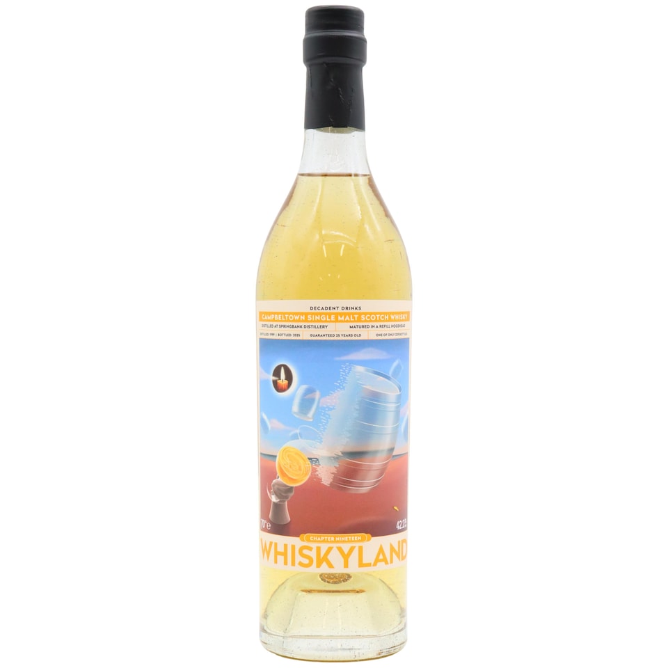Springbank Whiskyland Chapter 19 Single Cask 1999 25 year old Whisky