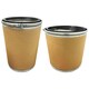 image 1 of 120 Litre Cardboard Fibre Keg Shipping Barrels With Lever Lock & Lid For Powders & Granules Brown