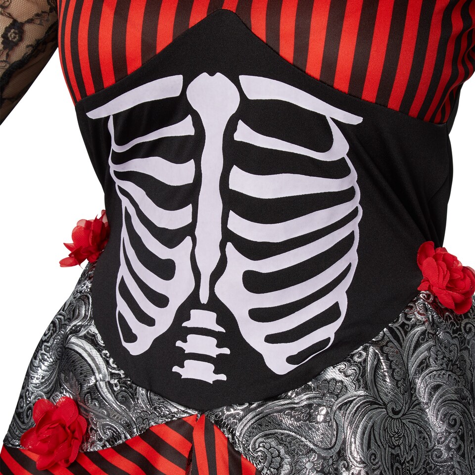 image 1 of Scary Dancer - Halloween fancy dress costume for women | Red | black/red | 1