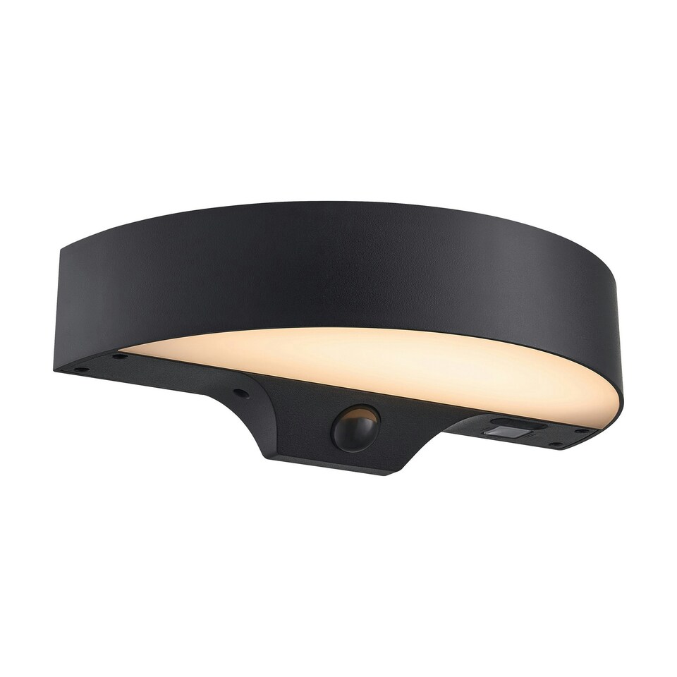 image 1 of Monay Round Solar | Wall light | Black Black | Black