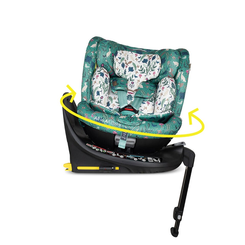 image 1 of Cosatto All in All Extra iSize 360 Car Seat Birth to 12 Years, Extended Rear Facing, ISOFIX with 360 Rotation