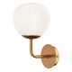 image 1 of Erich Wall Lamp Brass, 1 Light, E14