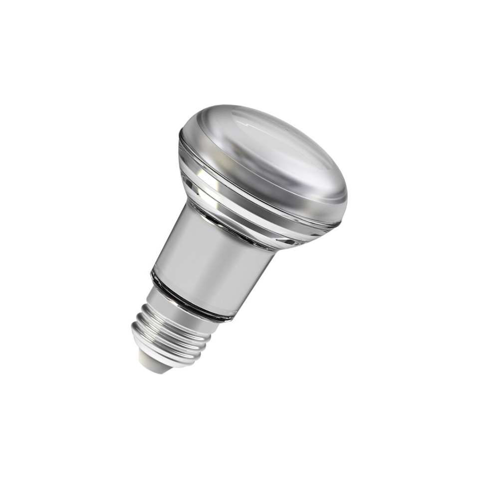image 1 of Osram Star R63 60 36 Degrees 4.8 Watt E27 2700K Warm White LED Reflector Lamp Twin Pack