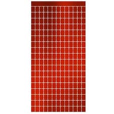 Red Foil Sequin Curtain Backdrop