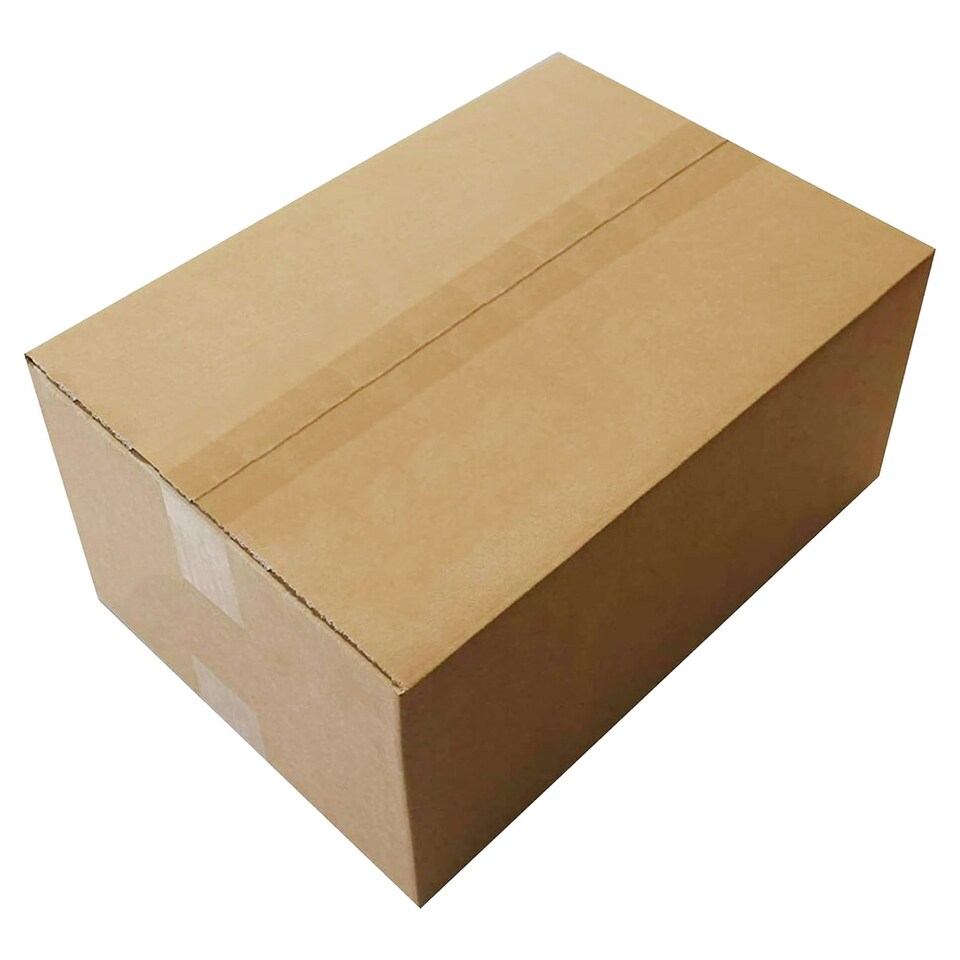 image 1 of 50 x Packing Shipping Mailing Single Wall 350 x 250 x 160mm (Royal Mail Box) Postal Cardboard Boxes Brown