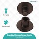 image 5 of 9x13MM Chicago Screw Rivets Flat Head for DIY Planner- 10 Pcs