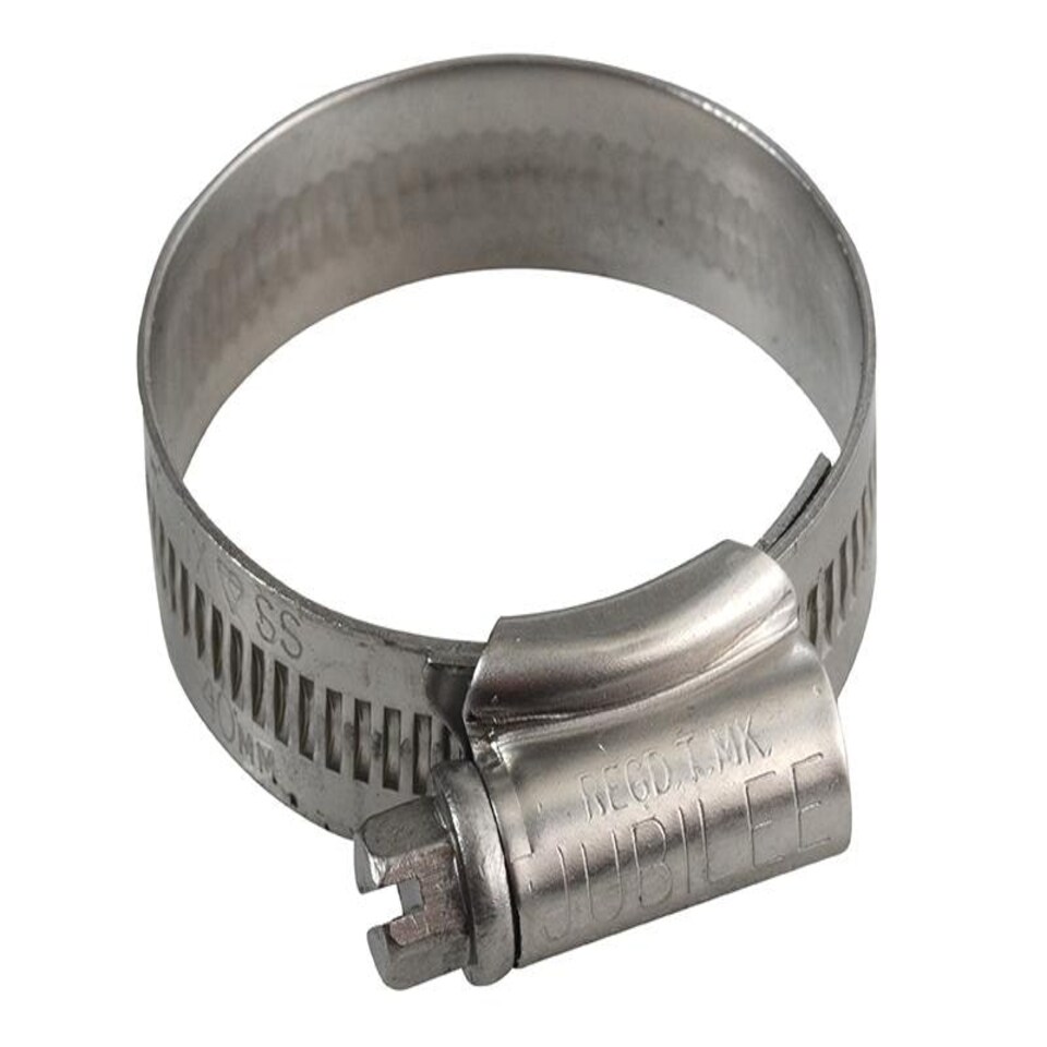 Jubilee (Size 1X) Stainless Steel Hose Clip 30 - 40Mm (1.1/8 - 1.5/8In)