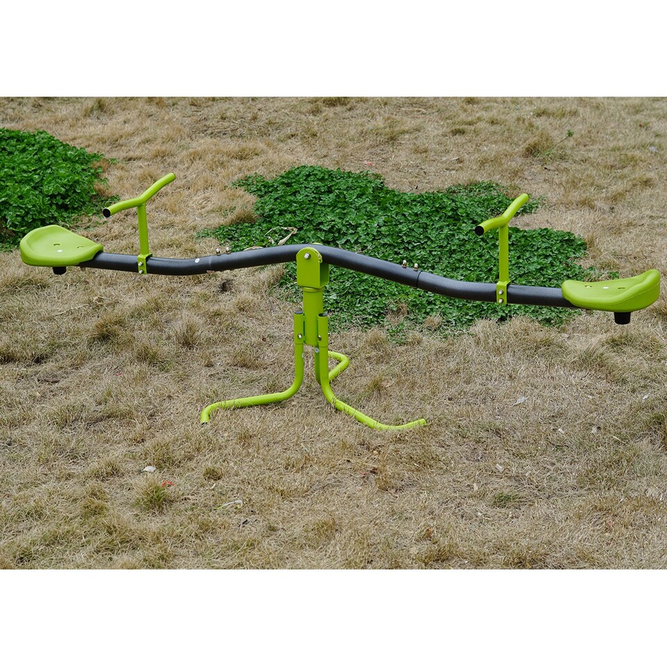 image 1 of Gr8 Garden Rotating 360 Degree Seesaw Spin See Saw Childrens Kids Toddler Garden Play Toy