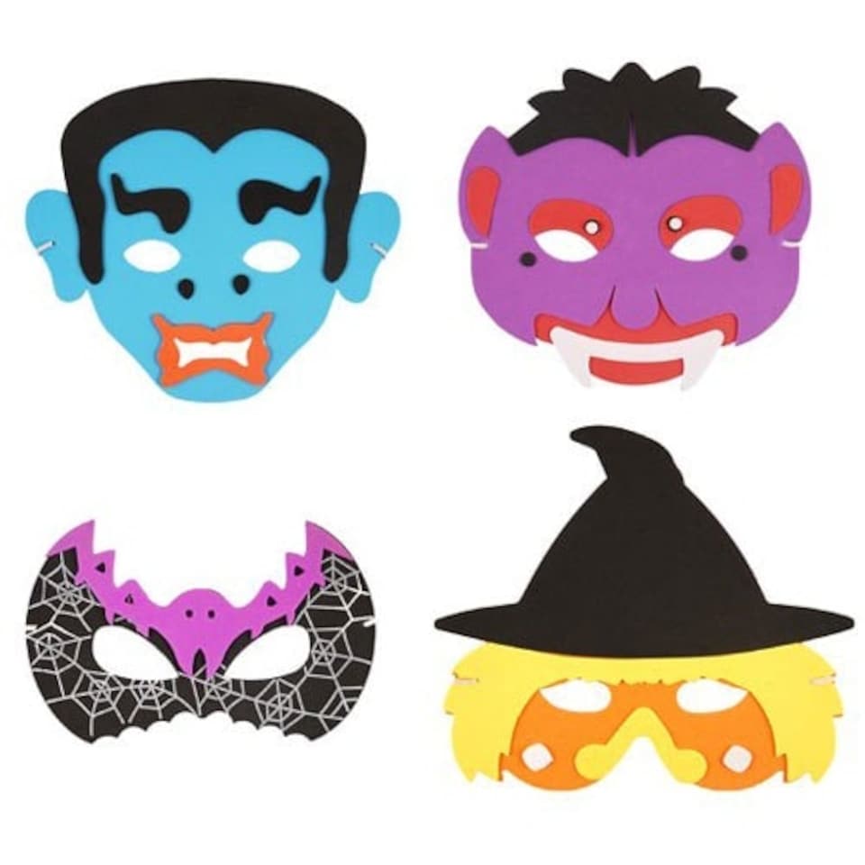 Assorted Halloween Foam Face Mask