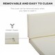 image 5 of Outsunny 3PCs Rattan Garden Seat Cushions Pads for Patio Furniture, Grey 