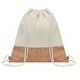 image 1 of MidOcean Illa Cotton Drawstring Bag - Beige - One Size Brown