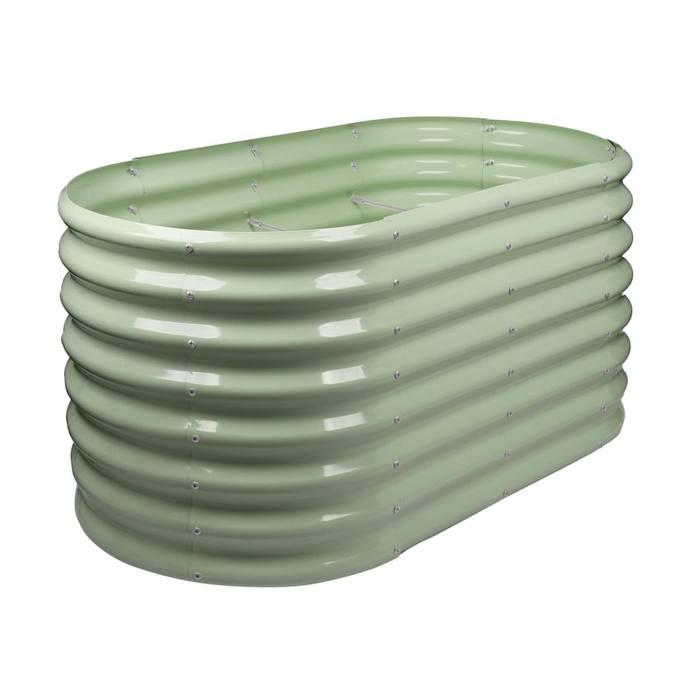 image 1 of Harbour Housewares Rounded Raised Garden Bed - 120cm x 60cm x 60cm - Green | Green | Green