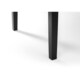 image 3 of Premium Hudson 64.5cm Dining Table - Black