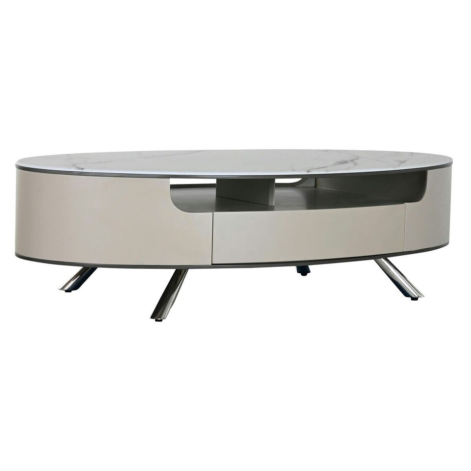 image 1 of Centre Table Home ESPRIT White Beige 140 x 75 x 40 cm N/A