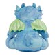 image 2 of Mumbles Zippie Soft Dragon Plush Toy - Blue - One Size