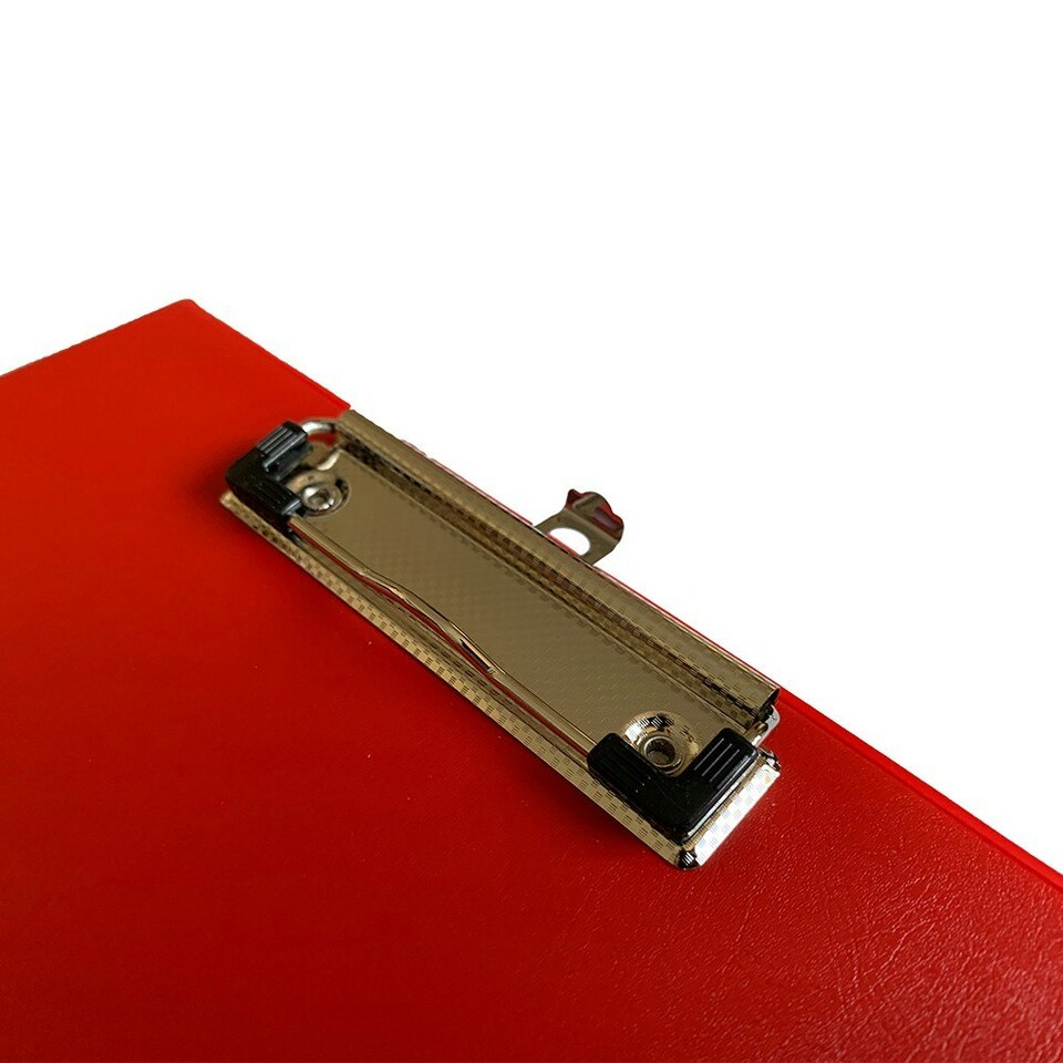 image 1 of Janrax A4 Red PVC Single Clipboard