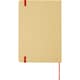 image 2 of Nelida Hard Cover Recycled A5 Notebook - Red - One Size