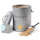 image 1 of Burgon & Ball Sophie Conran Galvanized Bird Food Tin