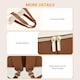 image 7 of LOVEVOOK Diaper Bag Backpack,Diaper Tote Bag with Insulated Pockets,Baby Bag for Girl Boy with Changing Pad,Large Baby Nappy Bag with Pacifier Case,Anti-Theft Travel Backpack for Women