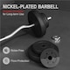 image 5 of Yaheetech 20 KG Barbell Weight Set