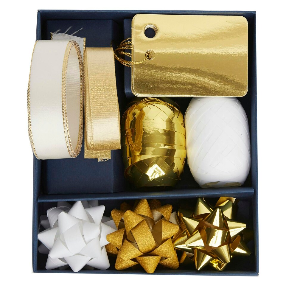image 1 of Gift Bows Kit - Metallic Gold - PMA 171910