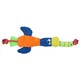 image 2 of Plush Rope Cordy Catchers Duck Dog Play Toy With Squeak Pet Dog Puppy Gift