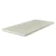 image 1 of Memory Foam Mattress Topper - 1 Inch Deep, Pressure-Relieving Comfort | Yellow