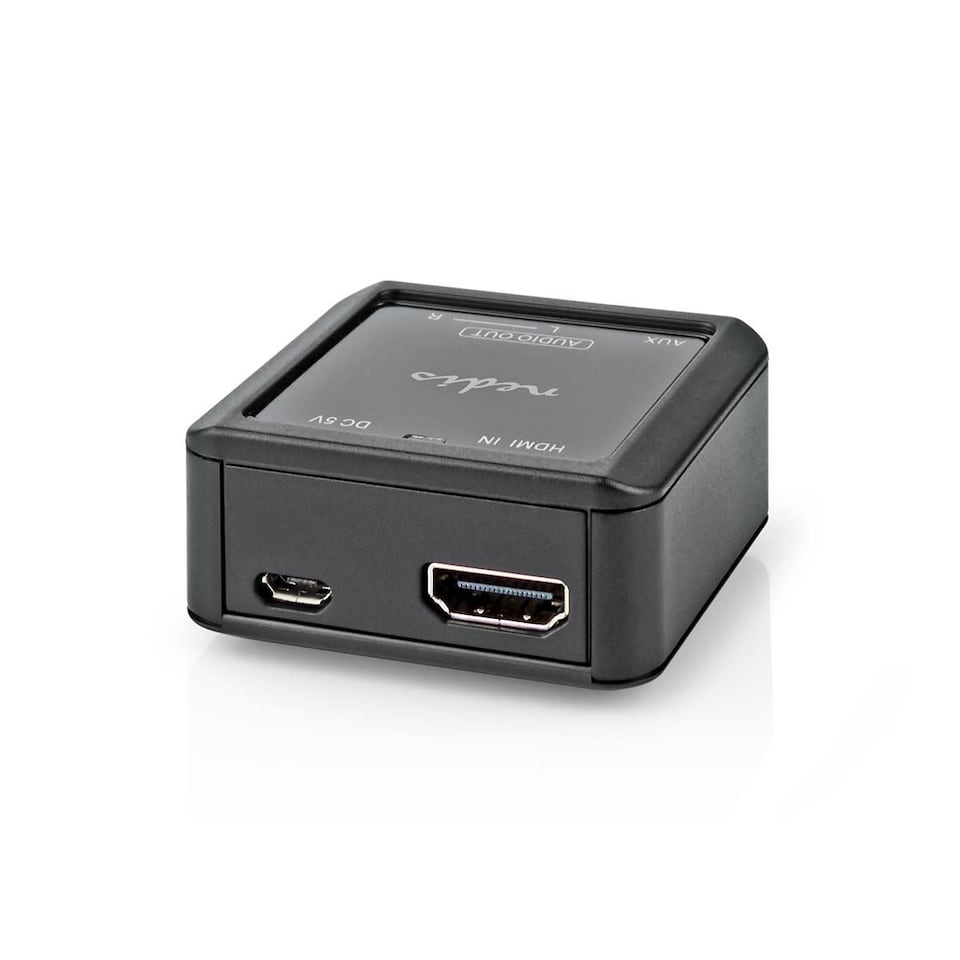 image 1 of Nedis Digital-Analog Audio Extraction Converter HDMI input to 2x RCA female) or 3.5mm Output eARC, Automatic, for Soundbars etc..
