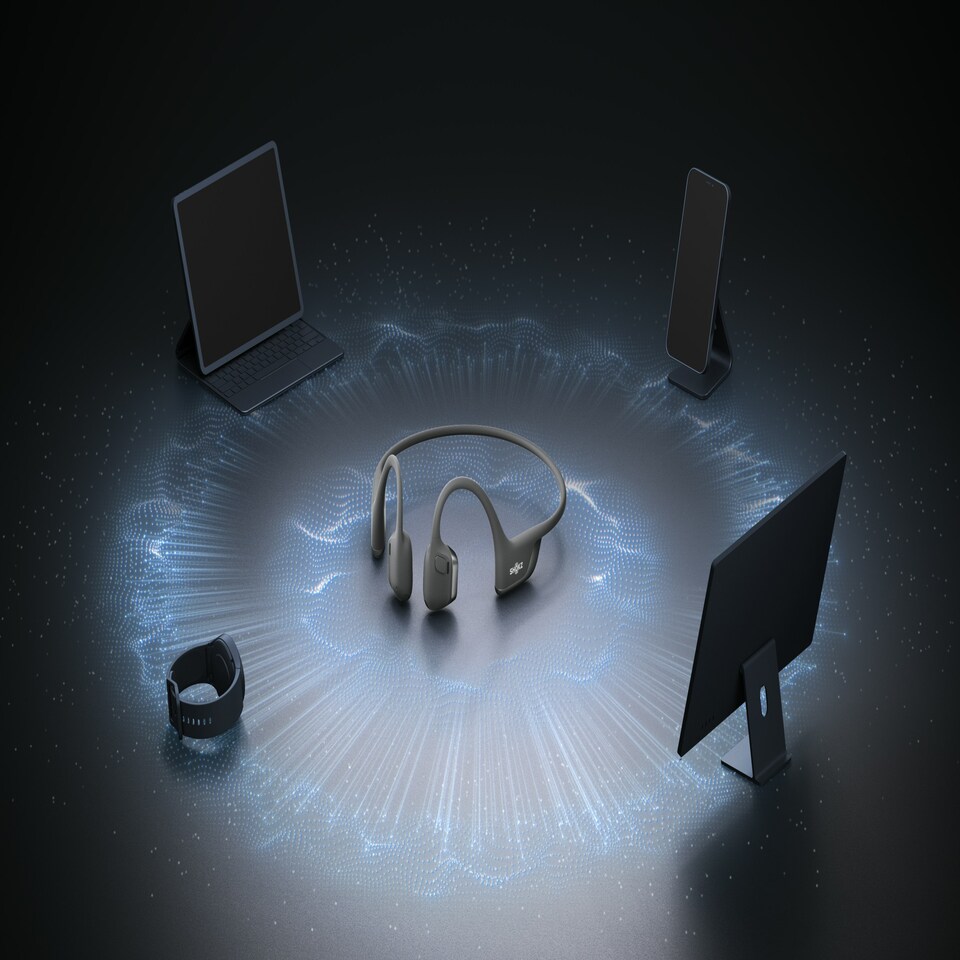 image 1 of SHOKZ OPENRUN PRO 2 BLK SPORT HEADPHONES