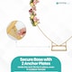image 6 of Heart Balloon Arch Stand Party Decoration Arch Metal Frame - 200cm