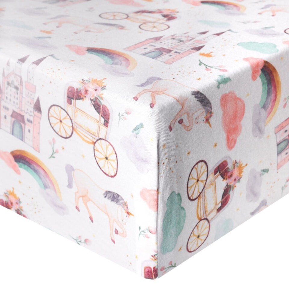 image 1 of Copper Pearl Premium Elasticised Cot Sheet Enchanted