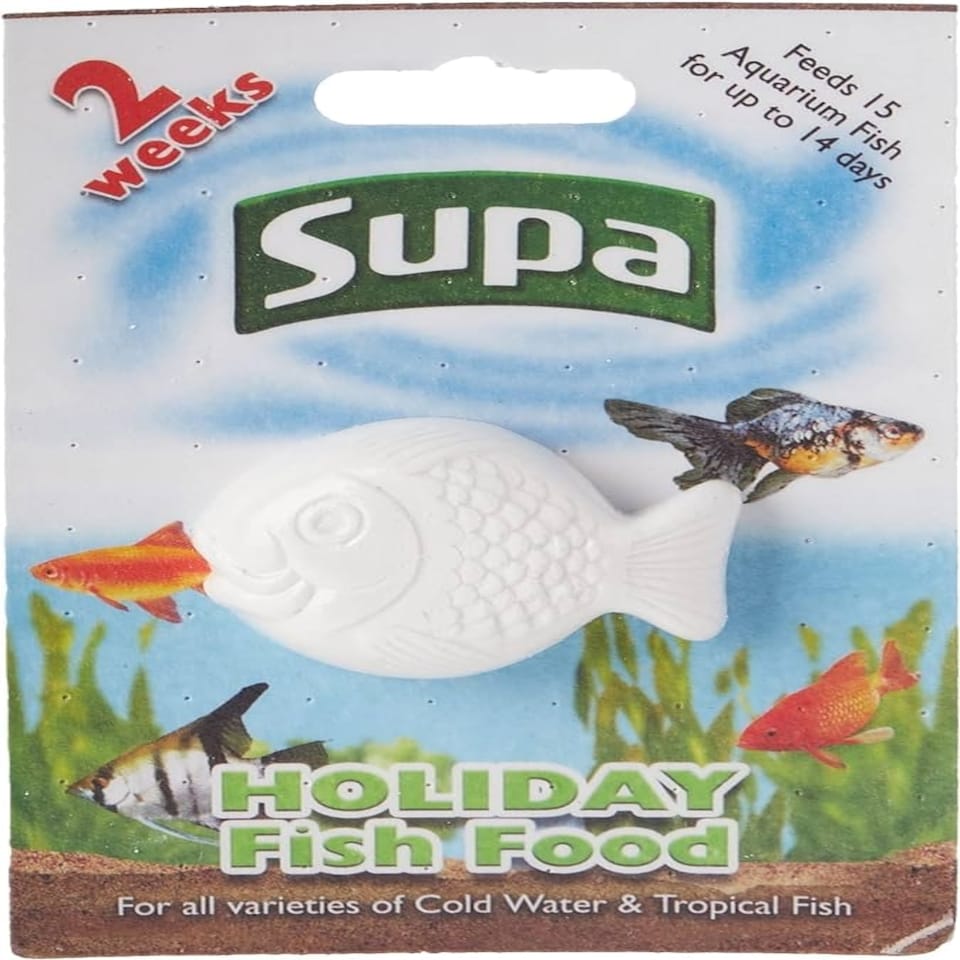 Supa Aquarium Holiday Fish Food (Pack of 12)