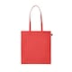 image 1 of MidOcean Zimde Organic Cotton Tote Bag - Red - One Size | Red