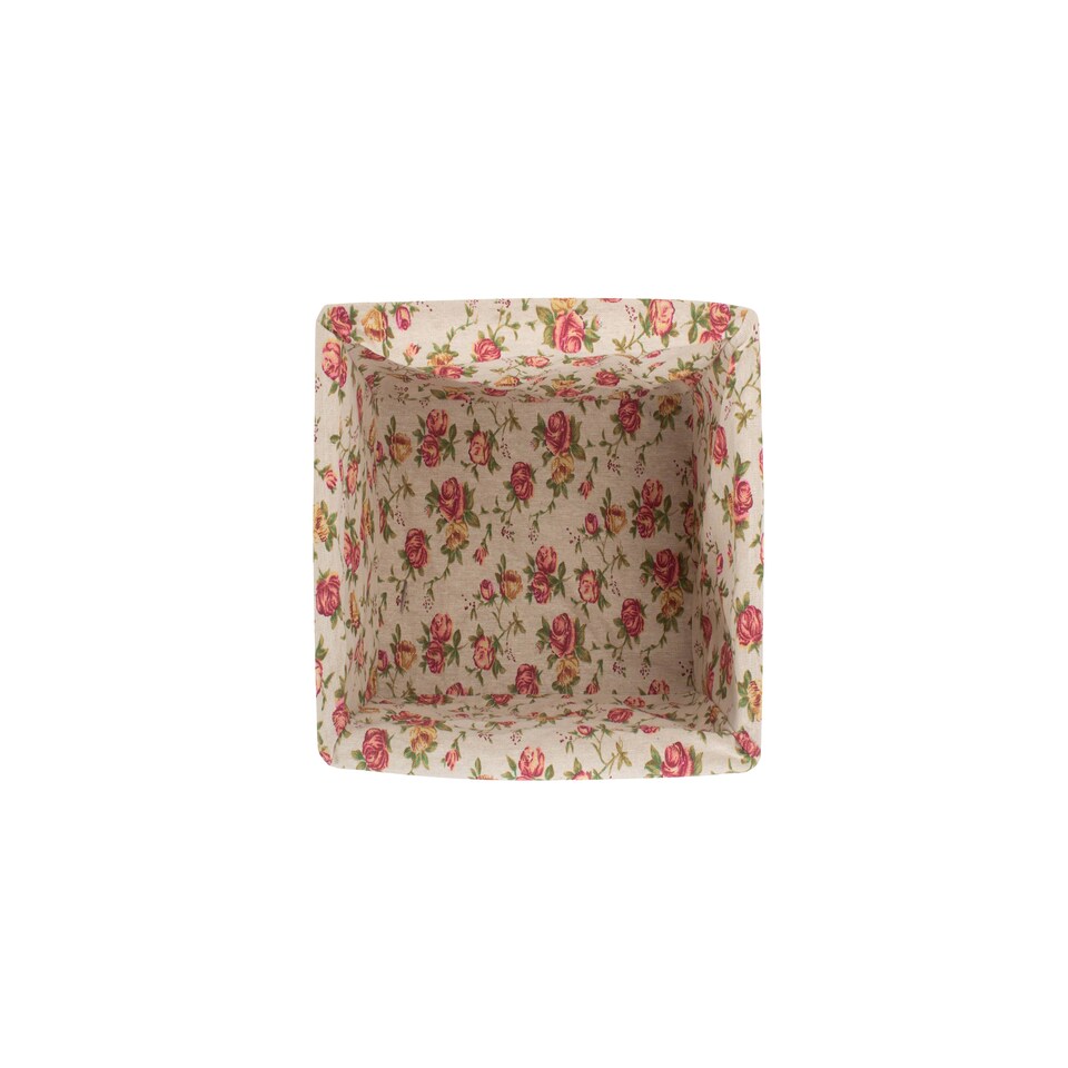 image 1 of Extra Large Double Steamed Garden Rose Willow Storage Baskets | Multi | Garden Rose